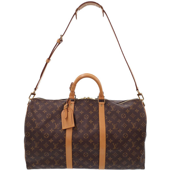 Louis Vuitton Handbags - Louis Vuitton Monogram Keepall Bandouliere Travel Boston Bag